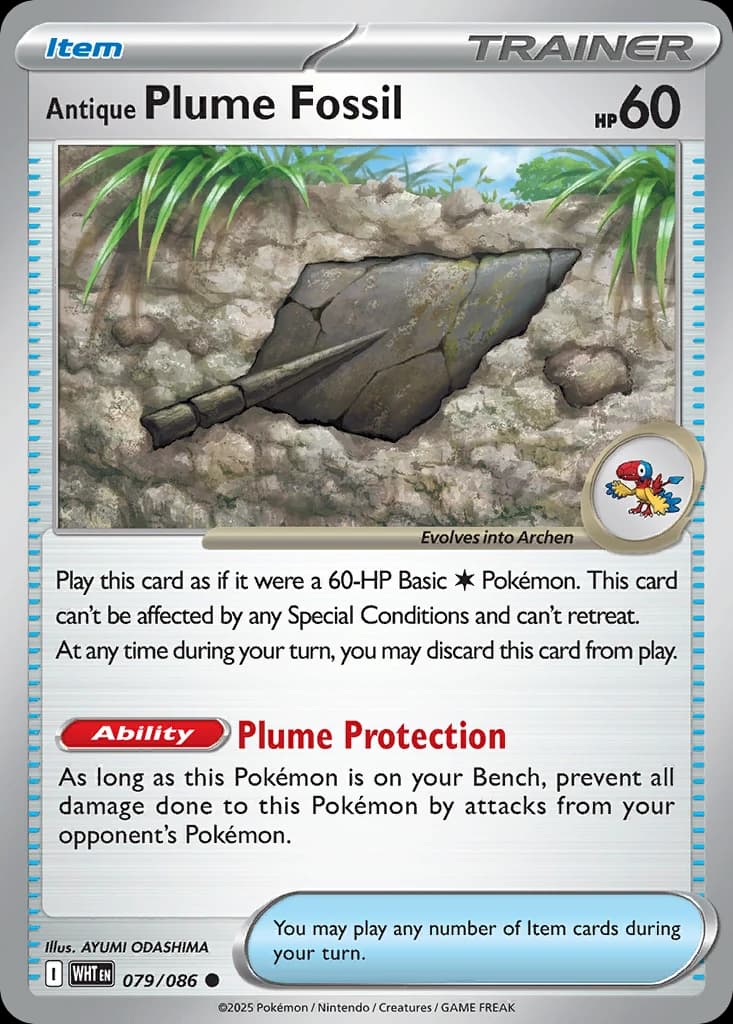Antique Plume Fossil (79)