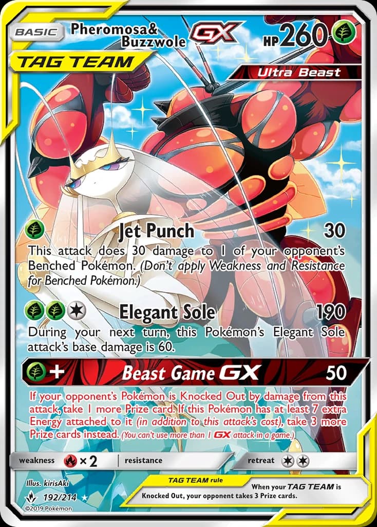 Pheromosa & Buzzwole-GX (192)