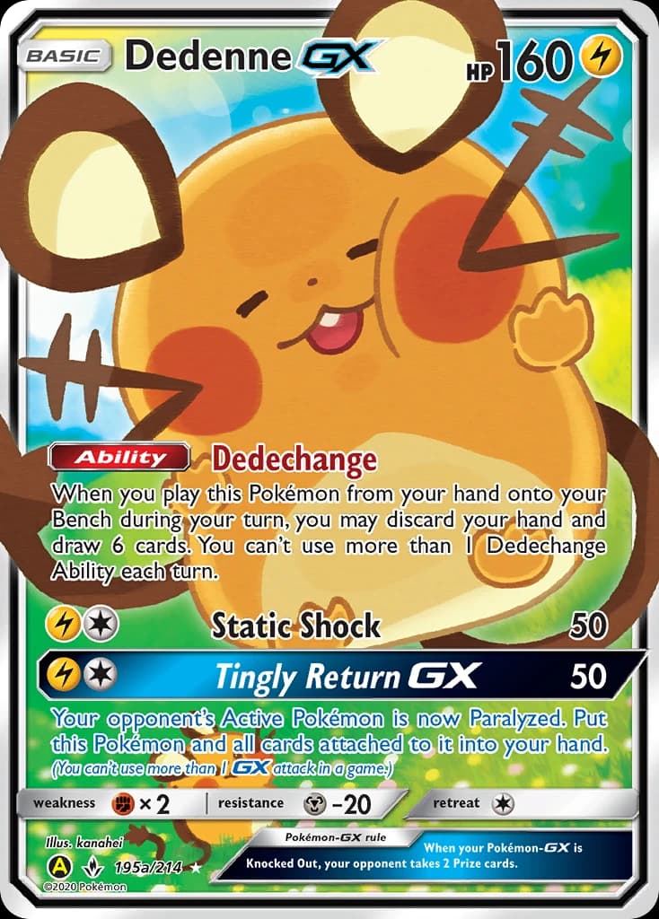Dedenne-GX (195a)