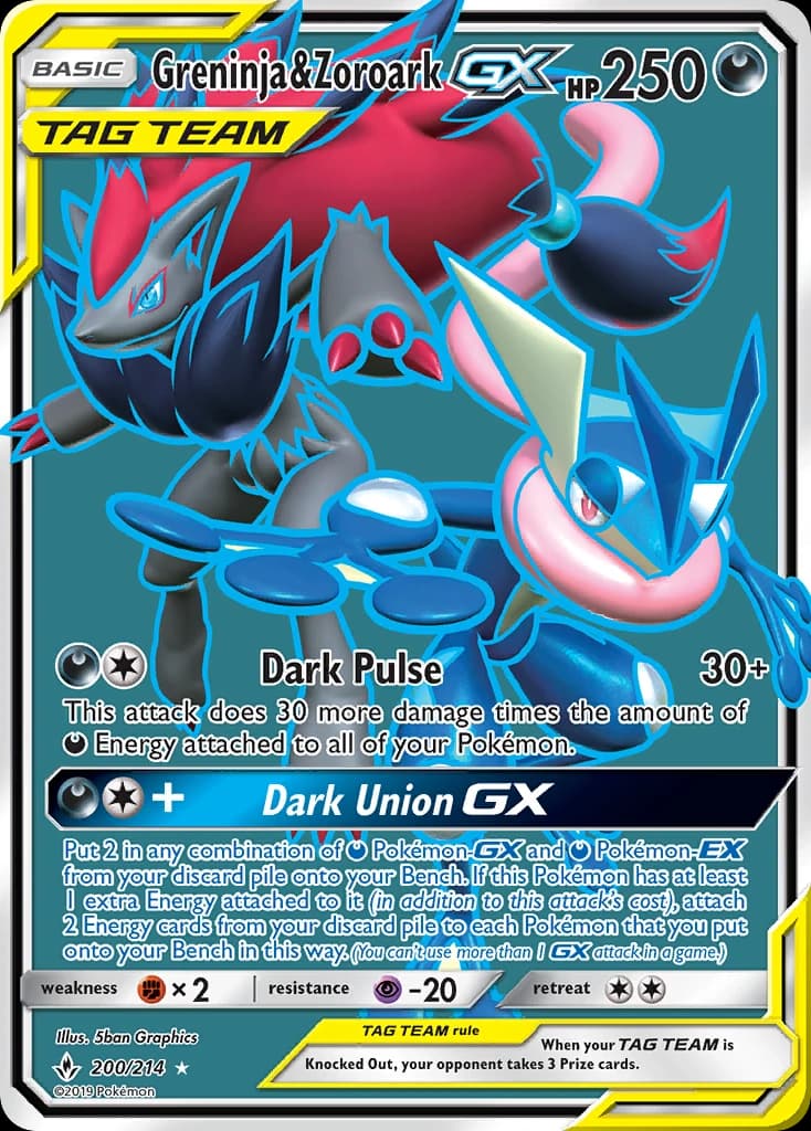 Greninja & Zoroark-GX (200)