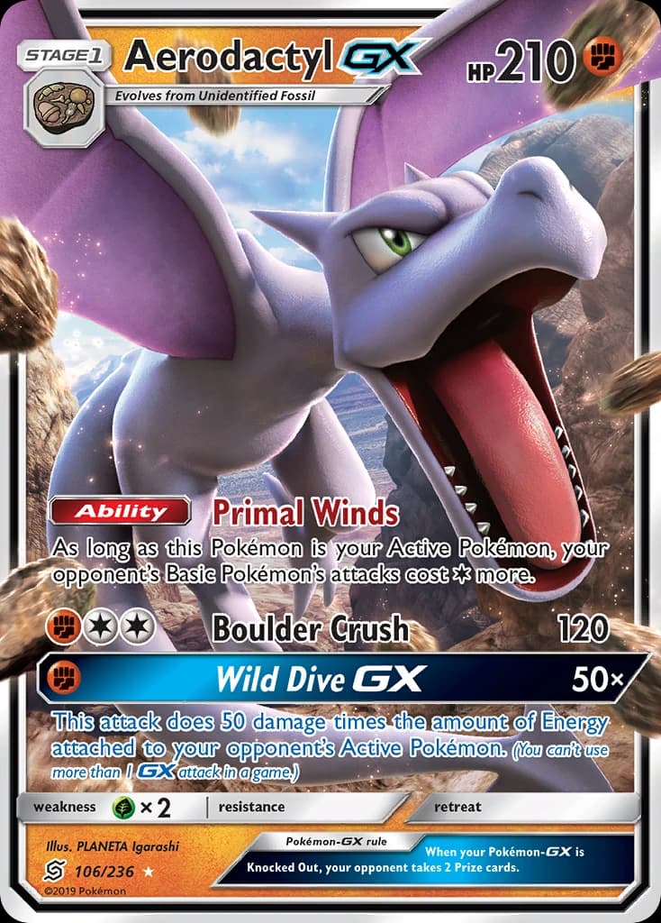 Aerodactyl-GX (106)