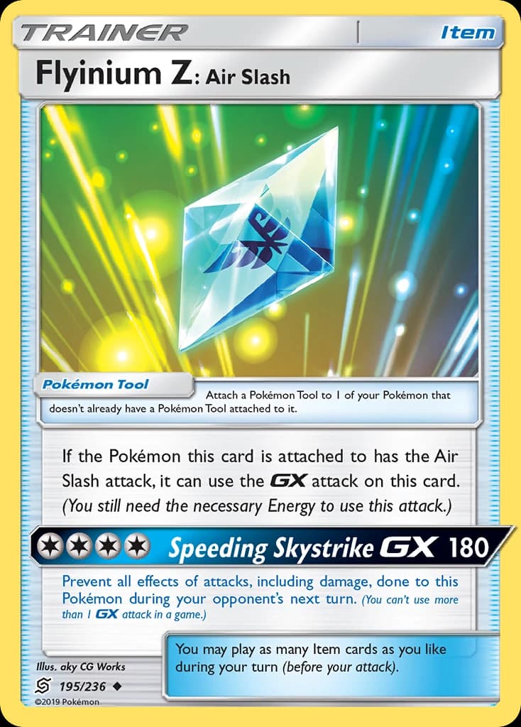 Flyinium Z: Air Slash (195)
