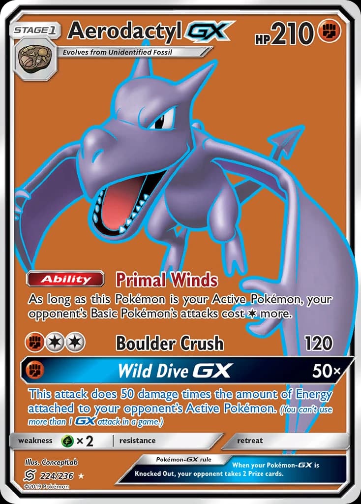 Aerodactyl-GX (224)