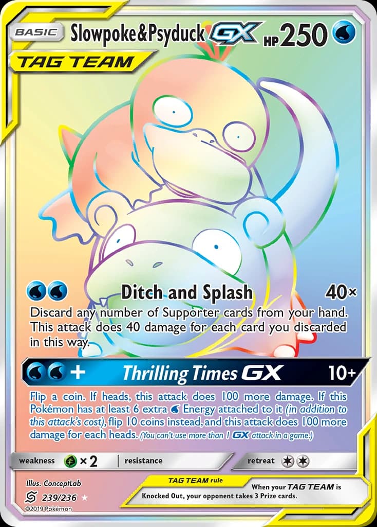 Slowpoke & Psyduck-GX (239)