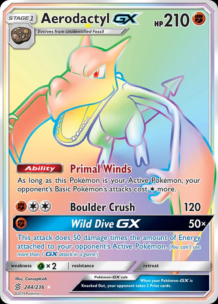 Aerodactyl-GX (244)