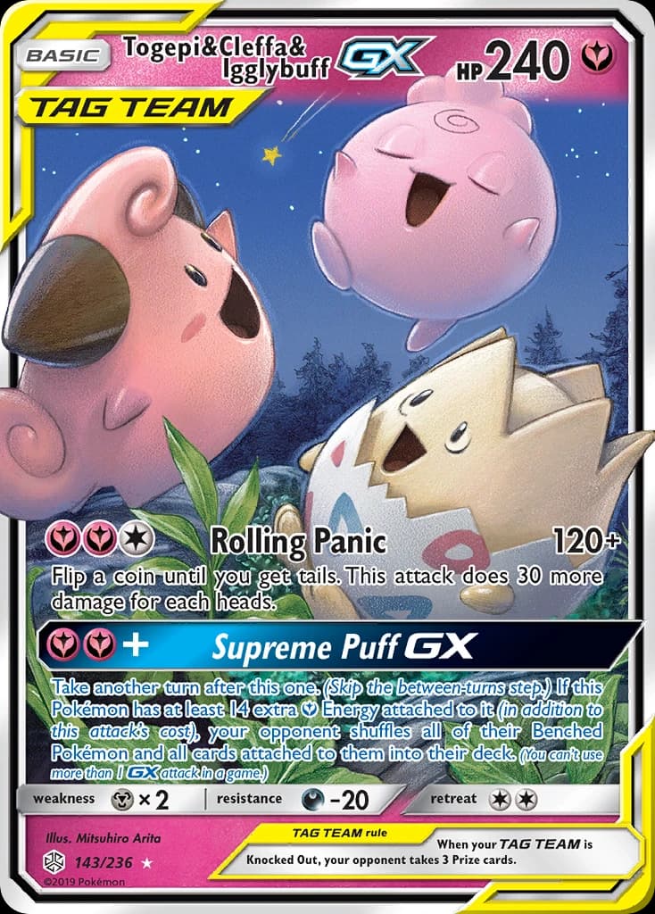 Togepi & Cleffa & Igglybuff-GX (143)