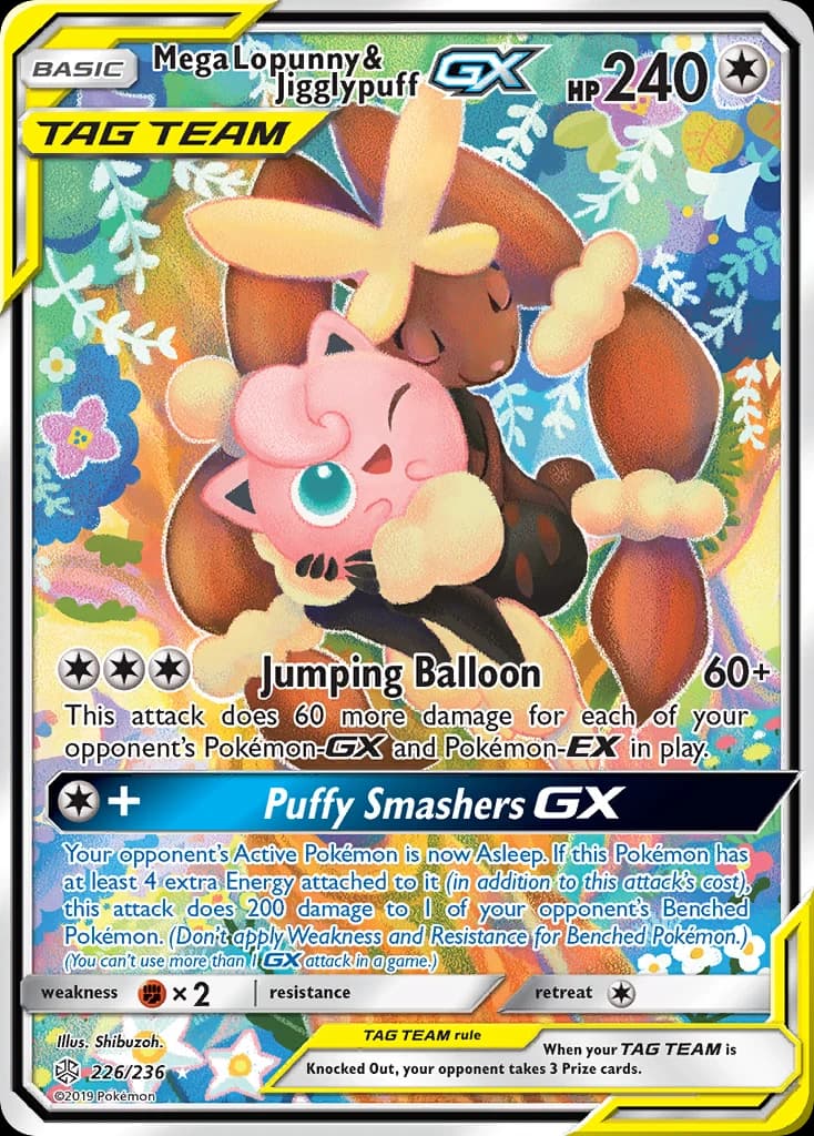 Mega Lopunny & Jigglypuff-GX (226)
