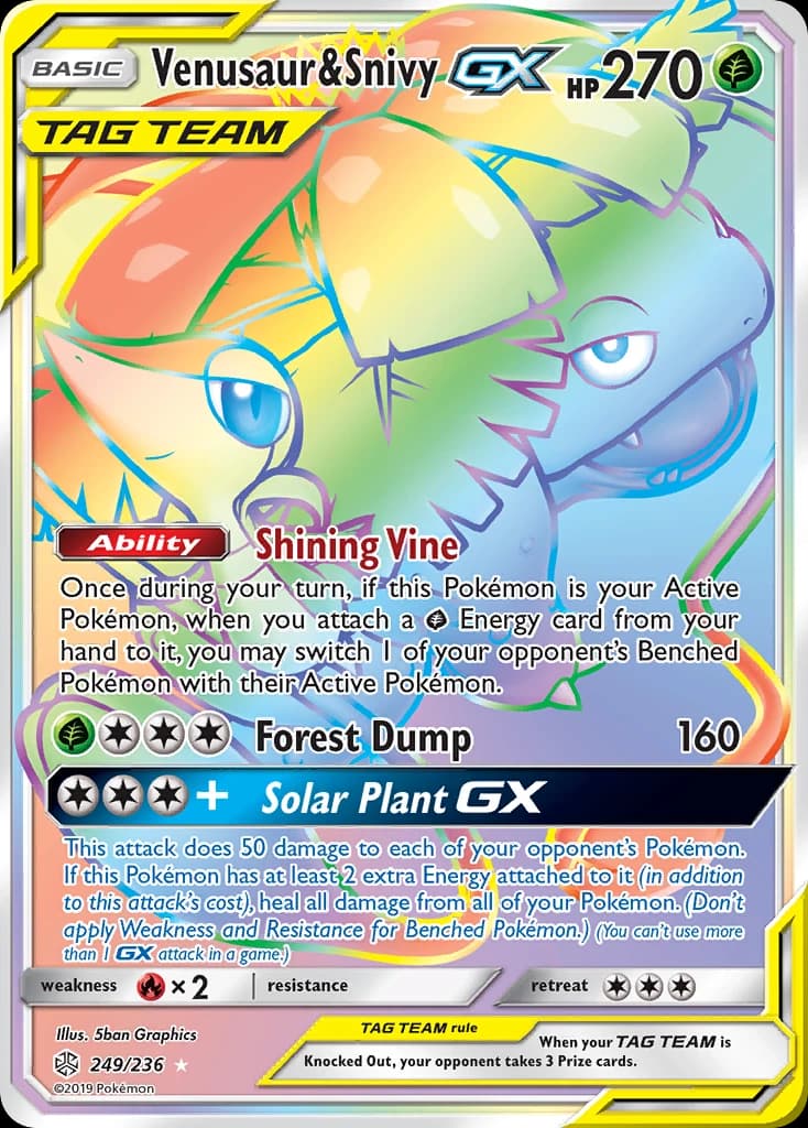 Venusaur & Snivy-GX (249)