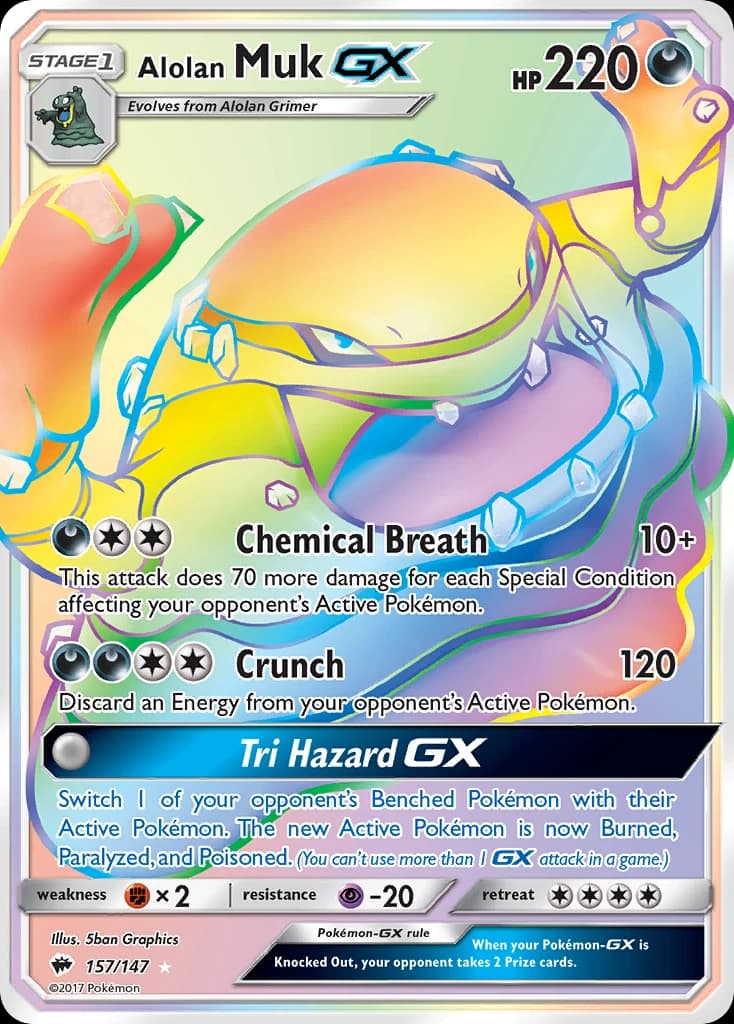 Alolan Muk-GX (157)