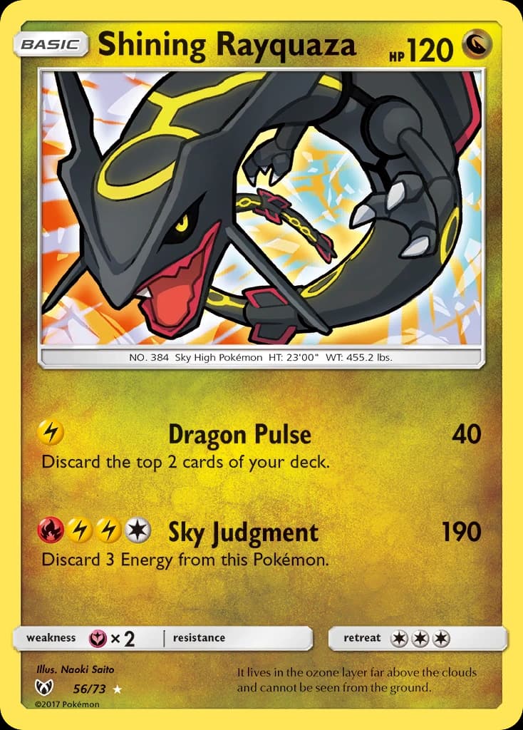 Shining Rayquaza (56)