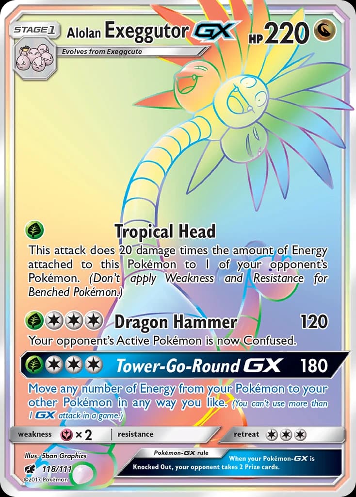 Alolan Exeggutor-GX (118)