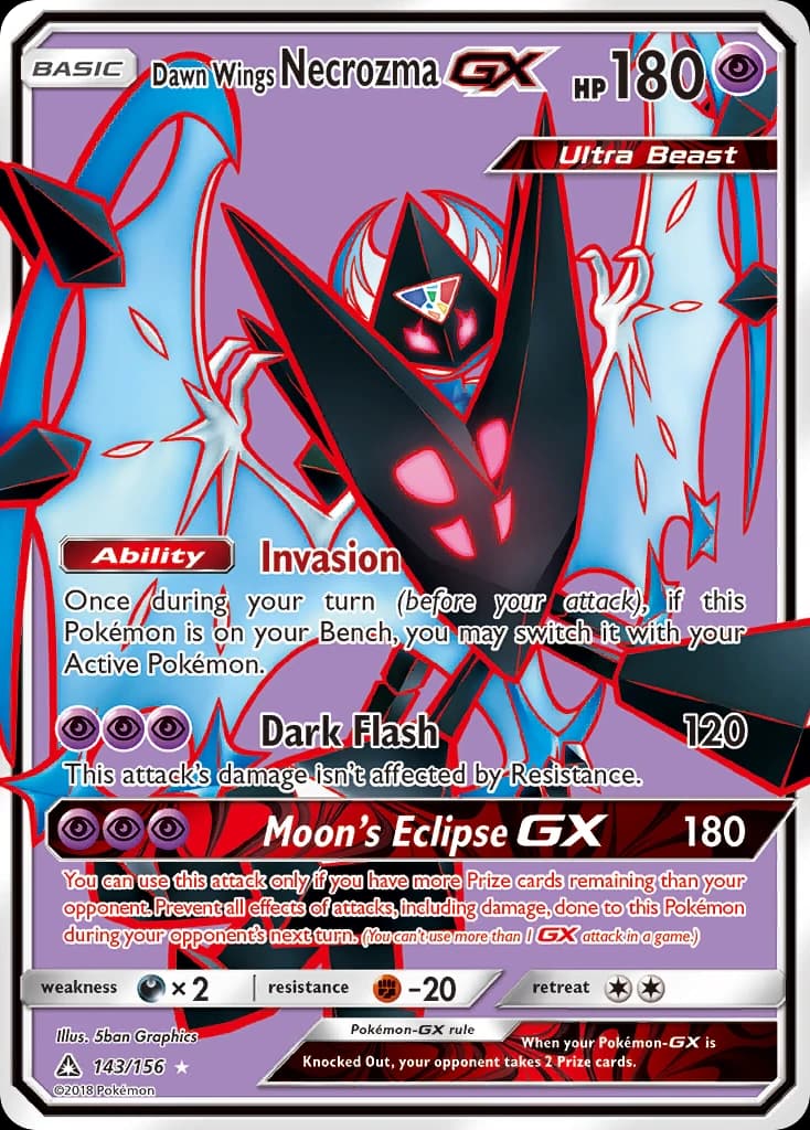 Dawn Wings Necrozma-GX (143)
