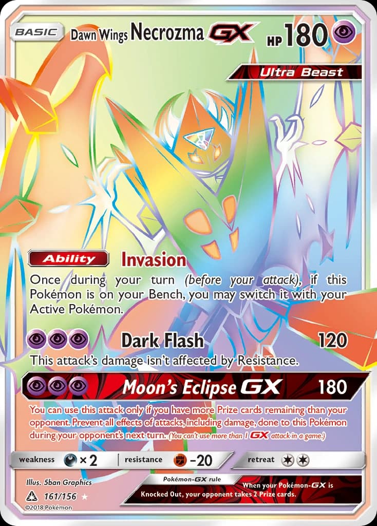 Dawn Wings Necrozma-GX (161)