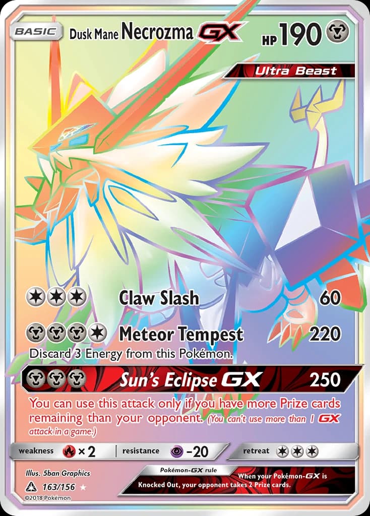 Dusk Mane Necrozma-GX (163)