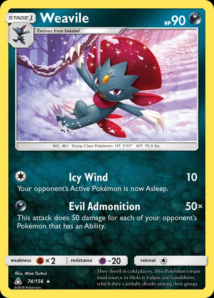 Weavile (74)