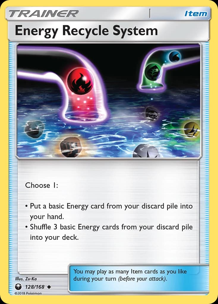 Energy Recycle System (128)