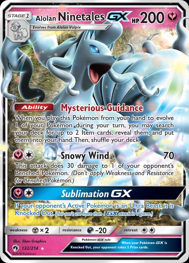 Alolan Ninetales-GX (132)