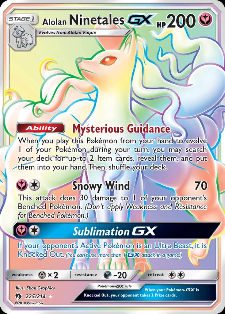 Alolan Ninetales-GX (225)