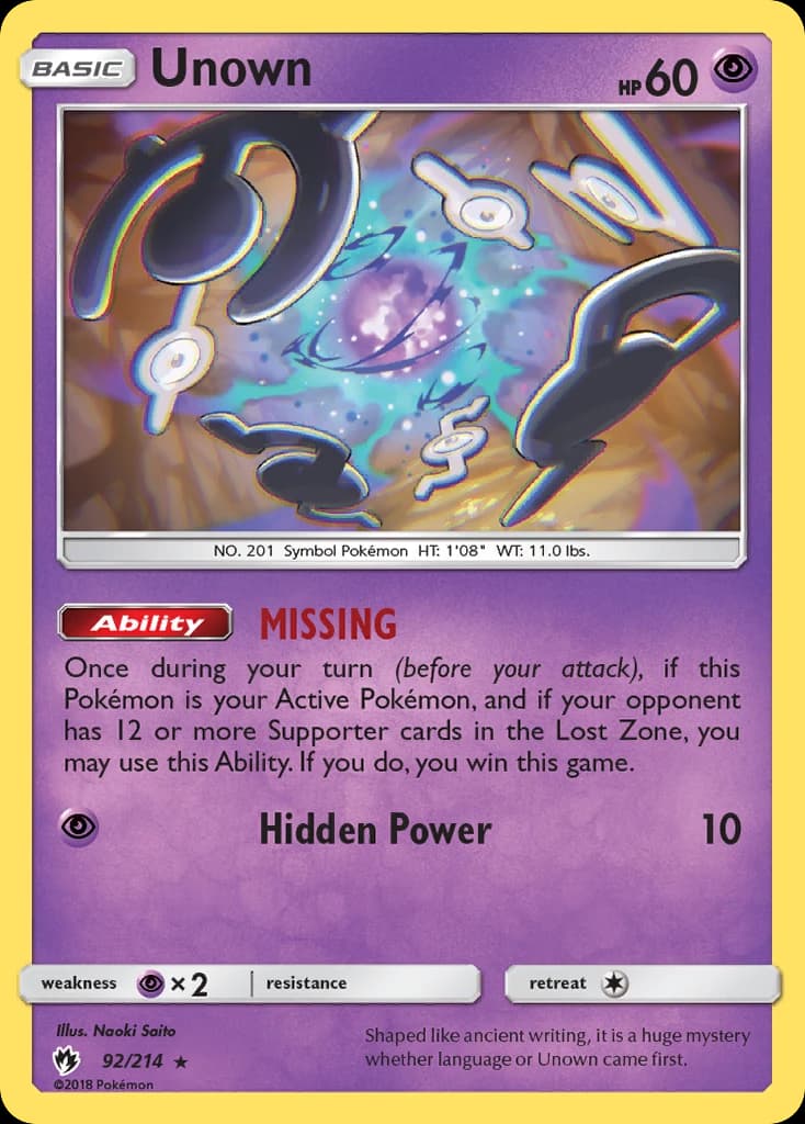 Unown (92)