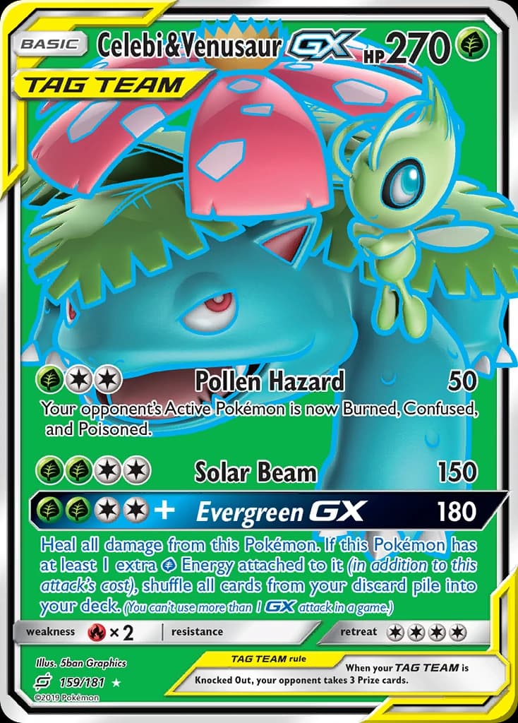 Celebi & Venusaur-GX (159)