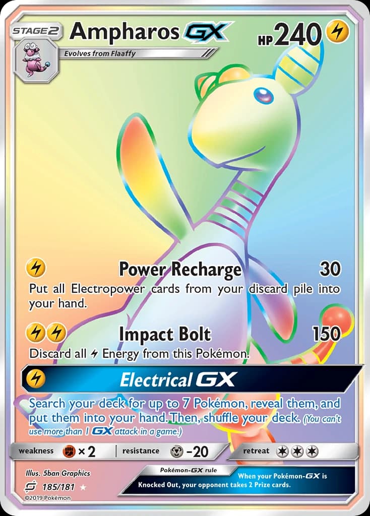 Ampharos-GX (185)