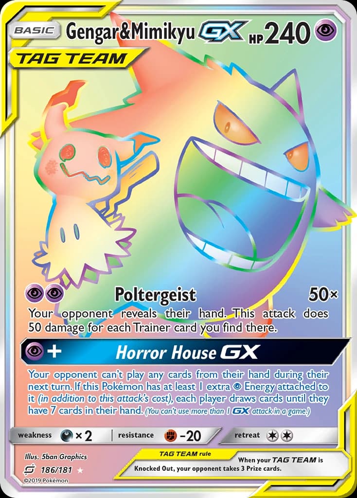 Gengar & Mimikyu-GX (186)