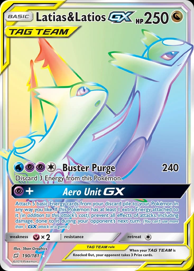 Latias & Latios-GX (190)