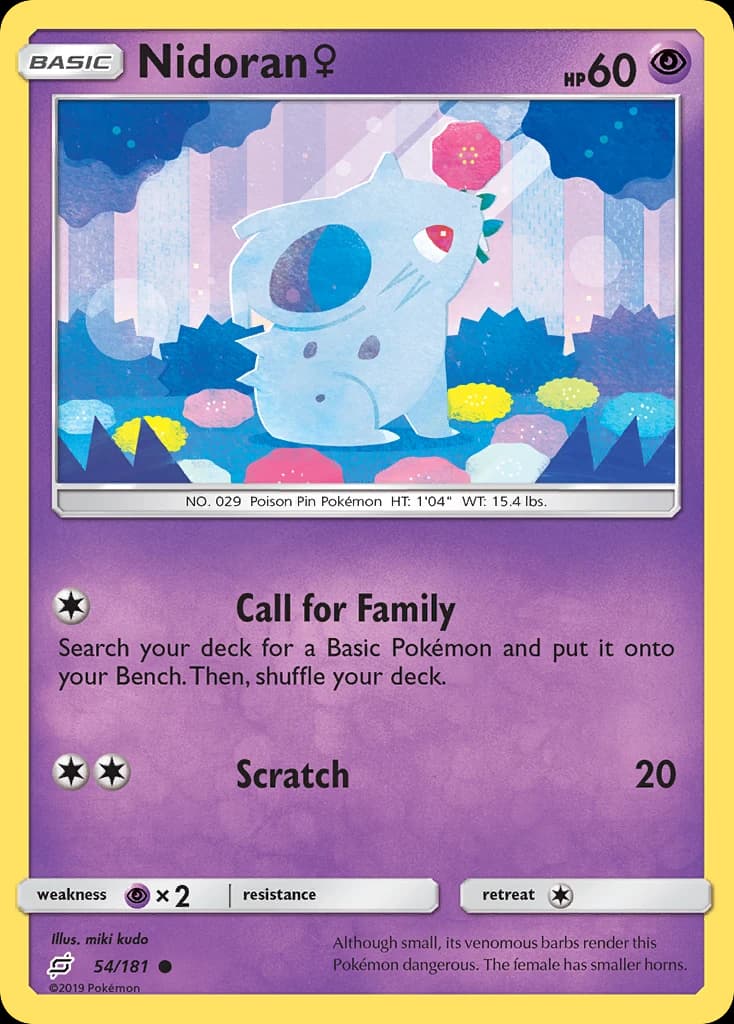 Nidoran ♀ (54)