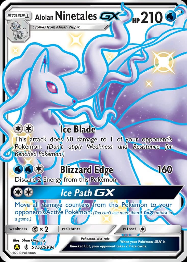 Alolan Ninetales-GX (SV53)