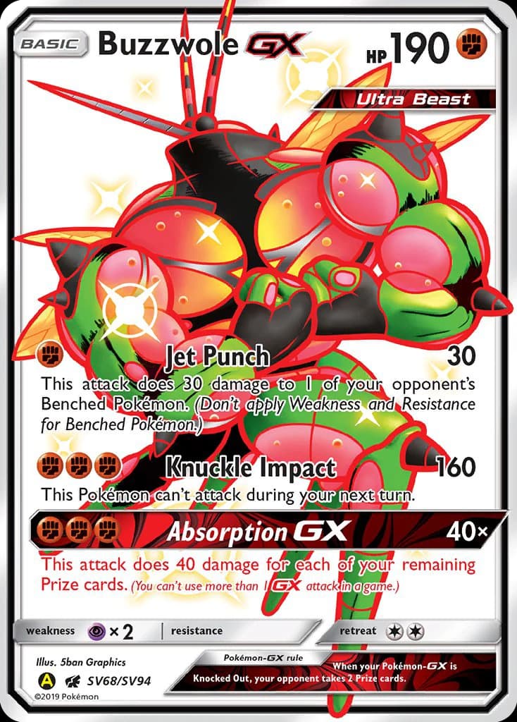 Buzzwole-GX (SV68)