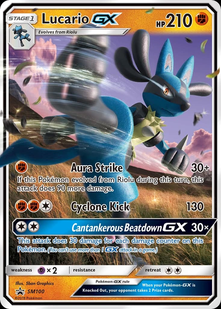 Lucario-GX (SM100)