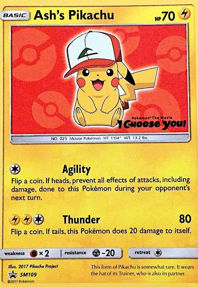 Ash's Pikachu (SM109)
