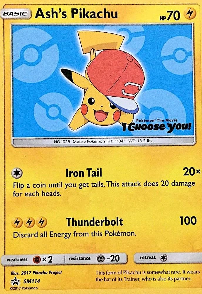 Ash's Pikachu (SM114)