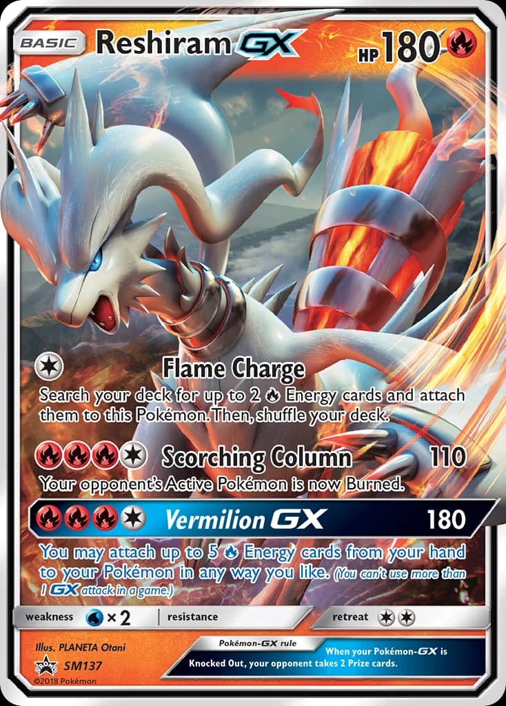 Reshiram-GX (SM137)