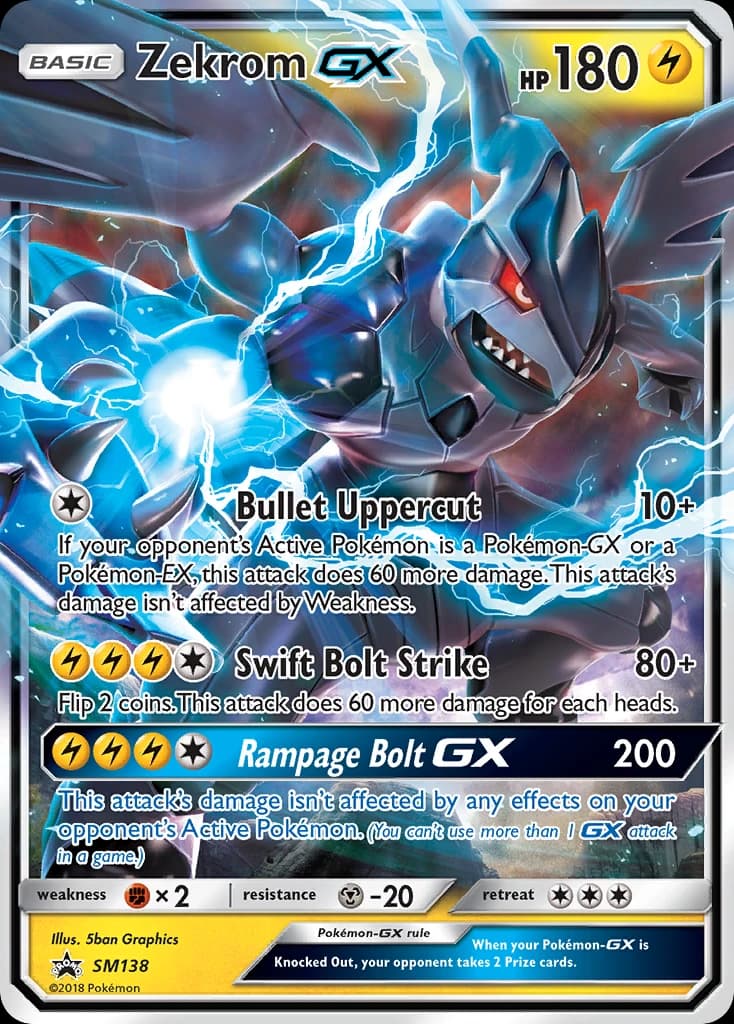 Zekrom-GX (SM138)