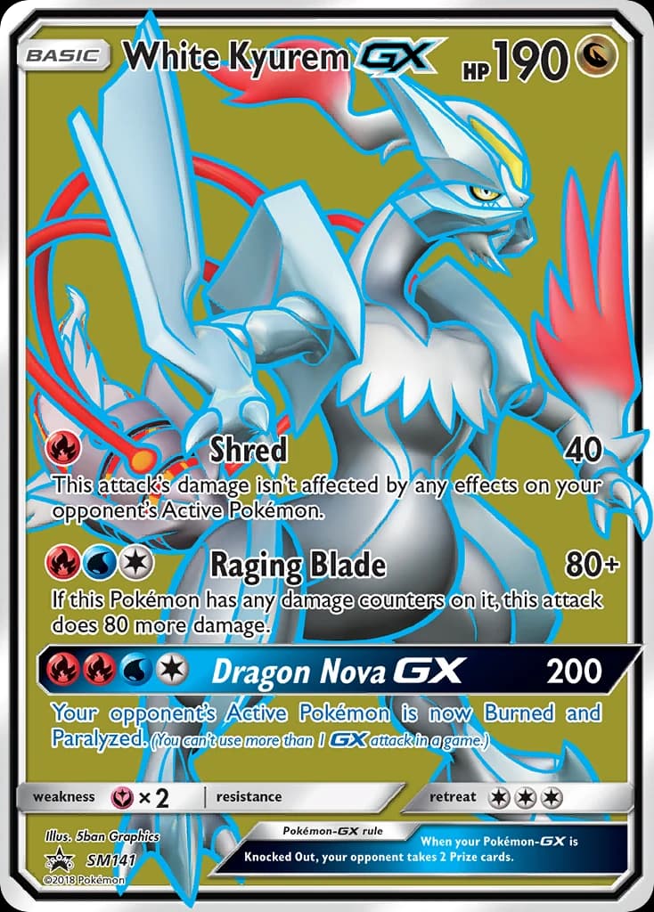 White Kyurem-GX (SM141)