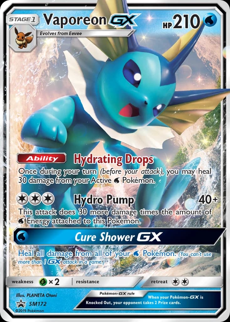 Vaporeon-GX (SM172)