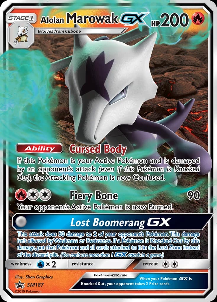 Alolan Marowak-GX (SM187)