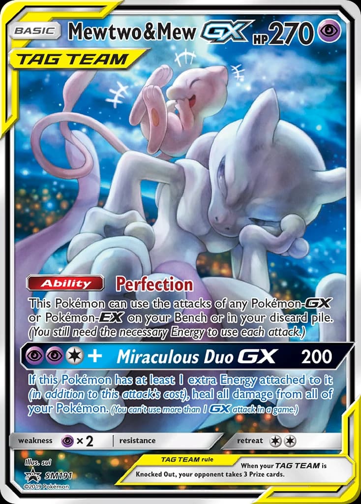 Mewtwo & Mew-GX (SM191)