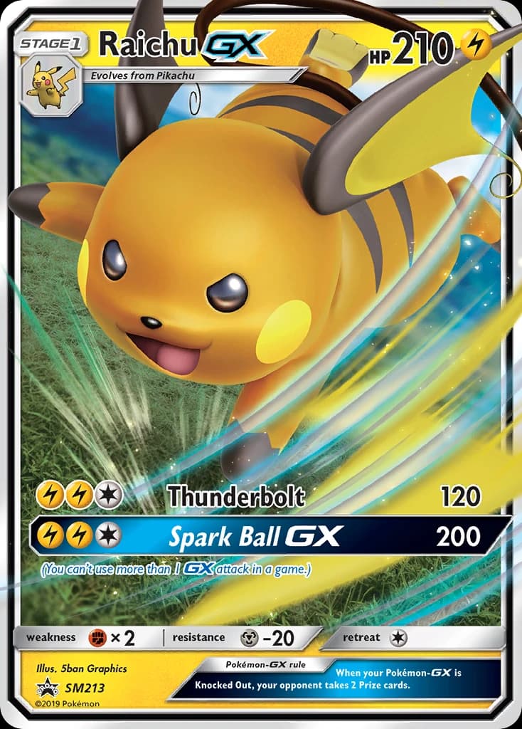 Raichu-GX (SM213)