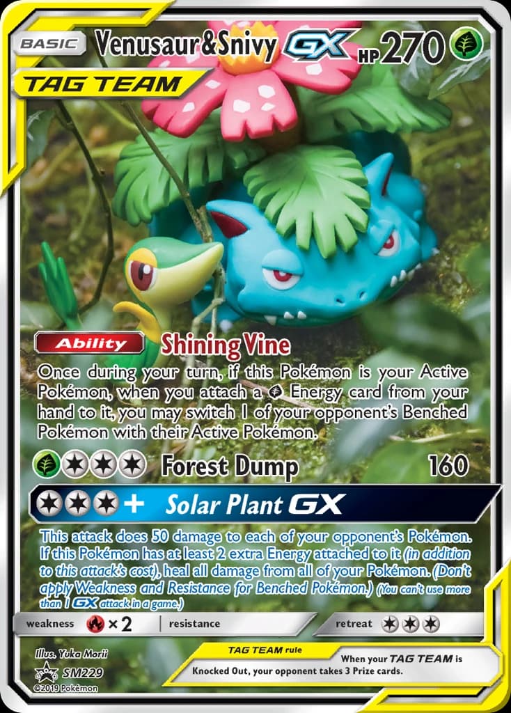 Venusaur & Snivy-GX (SM229)