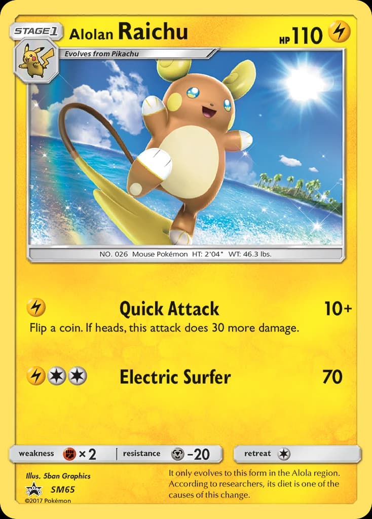 Alolan Raichu (SM65)