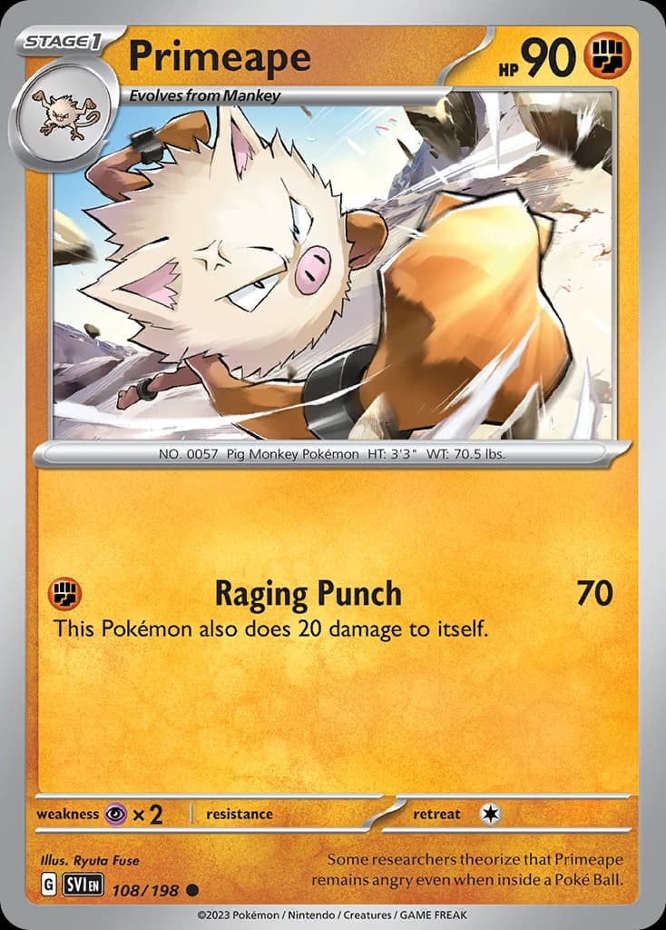 Primeape (108)