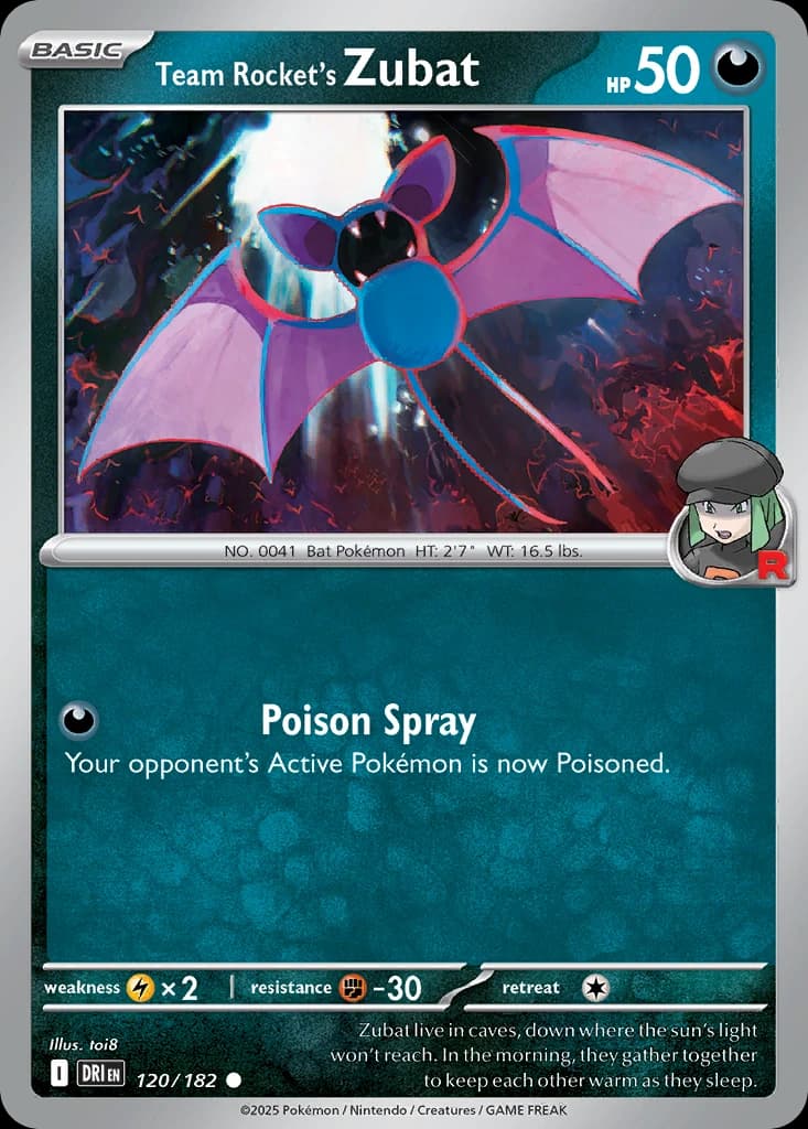 Team Rocket's Zubat (120)