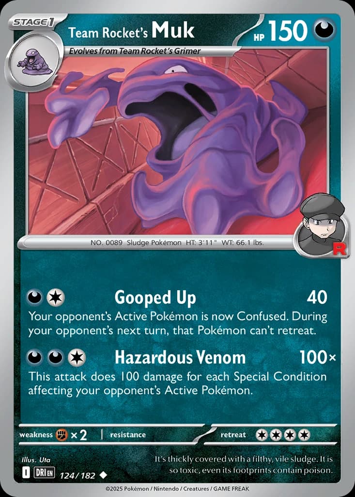 Team Rocket's Muk (124)