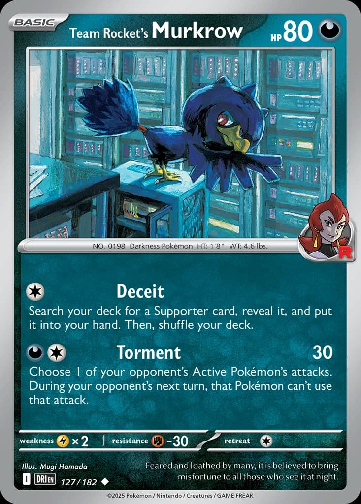 Team Rocket's Murkrow (127)