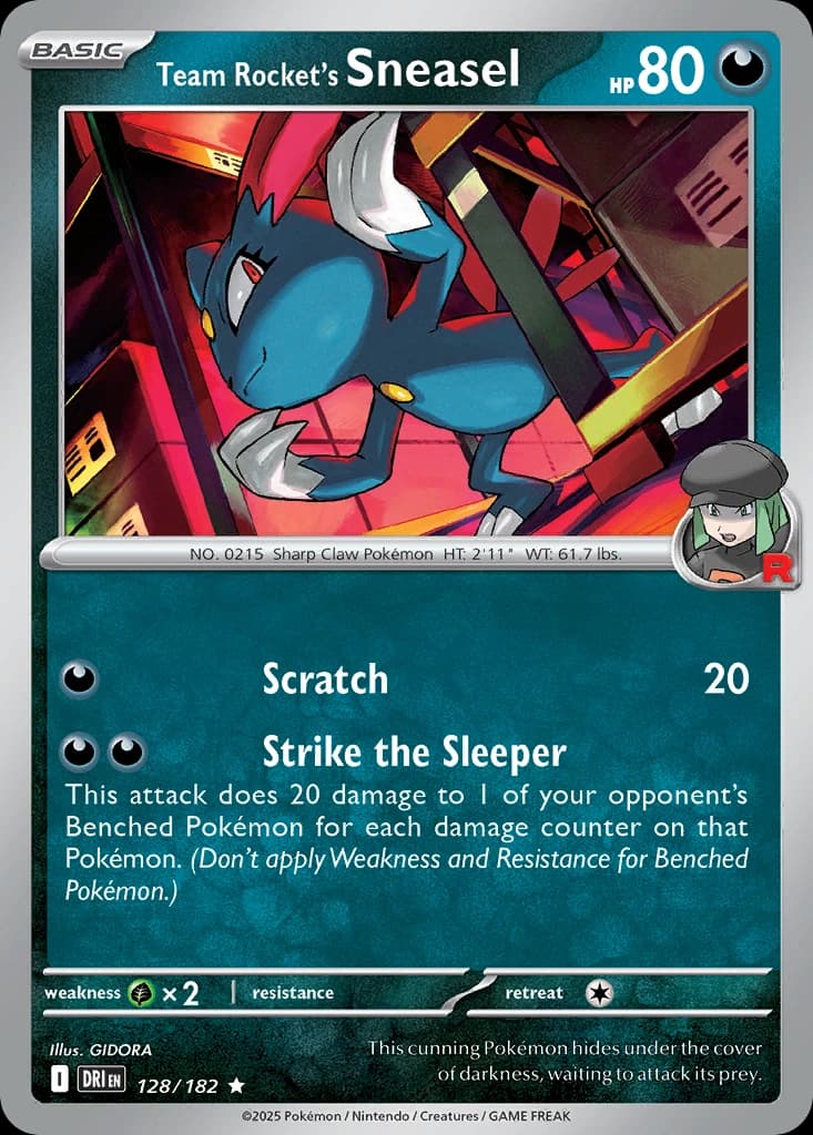 Team Rocket's Sneasel (128)