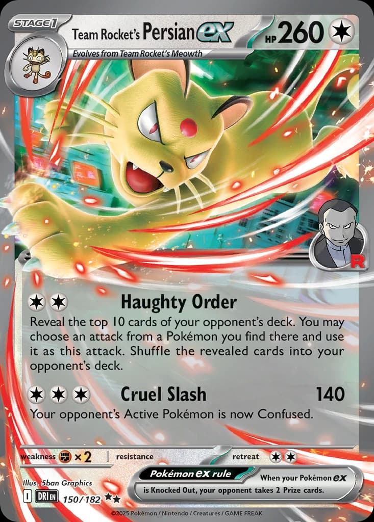 Team Rocket's Persian ex (150)