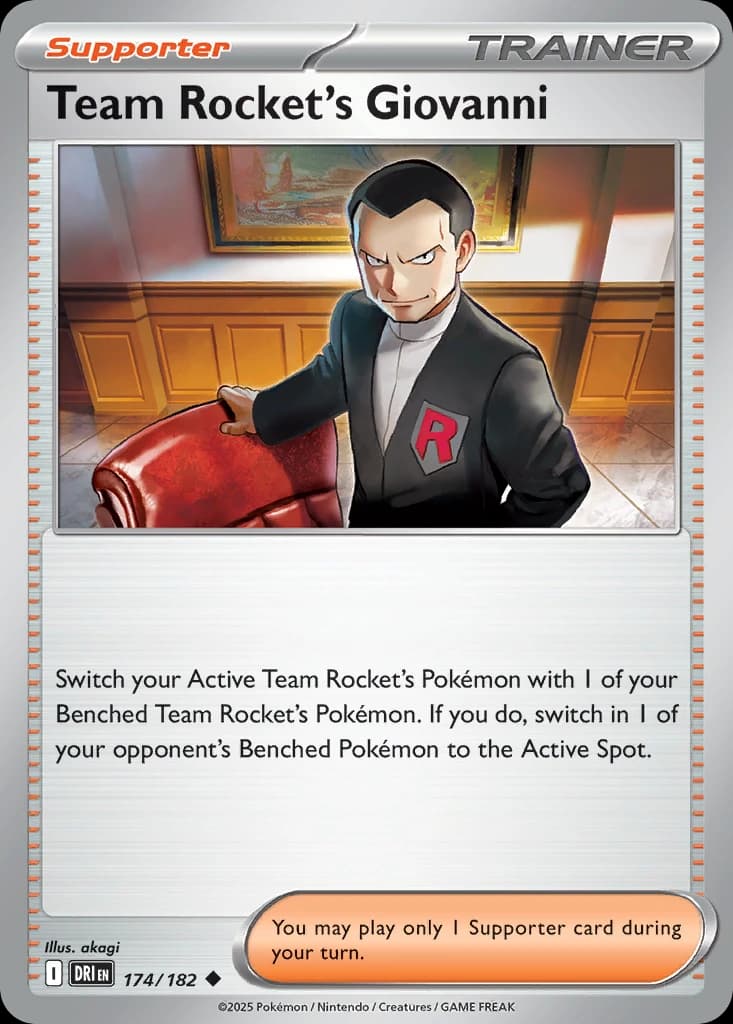 Team Rocket's Giovanni (174)