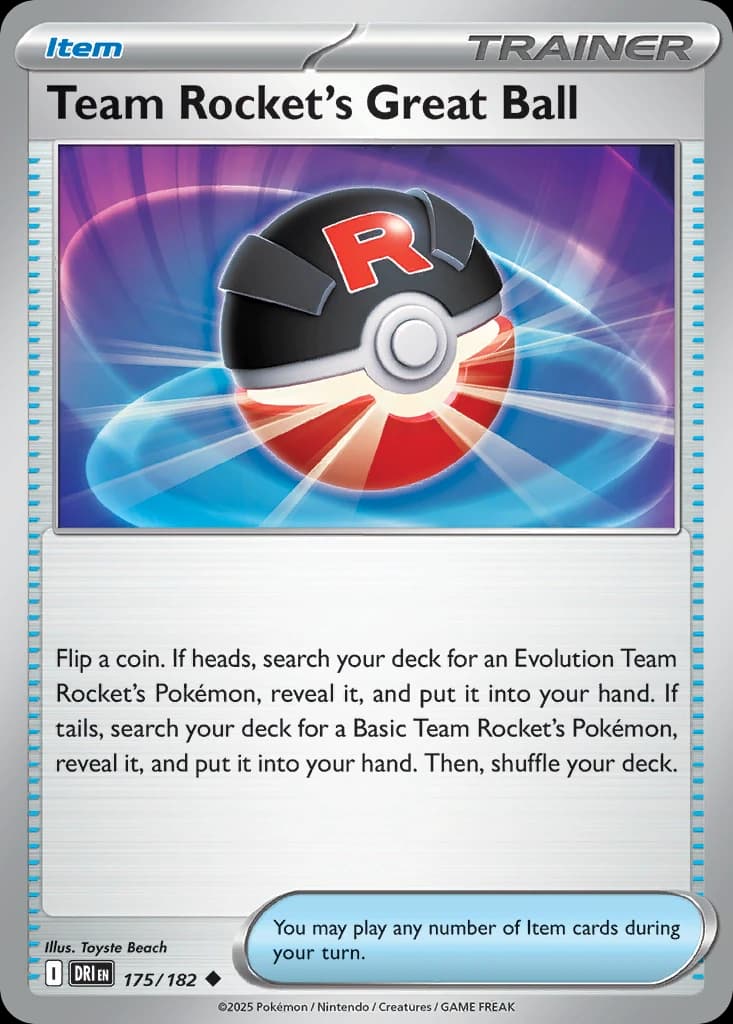 Team Rocket's Great Ball (175)